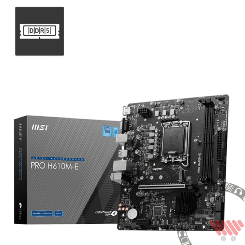 Материнская плата MSI PRO H610M-E mATX