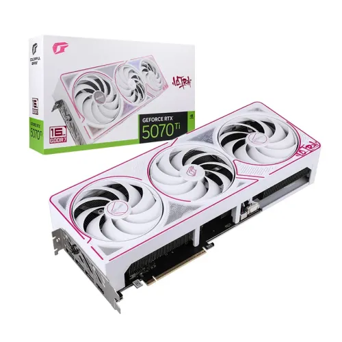 Видеокарта Colorful iGame GeForce RTX 5070 Ti Ultra W OC 16 ГБ-V GDDR7